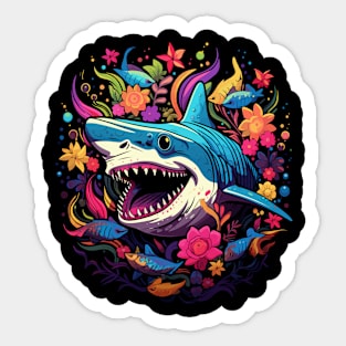 Shark Happiness Sticker